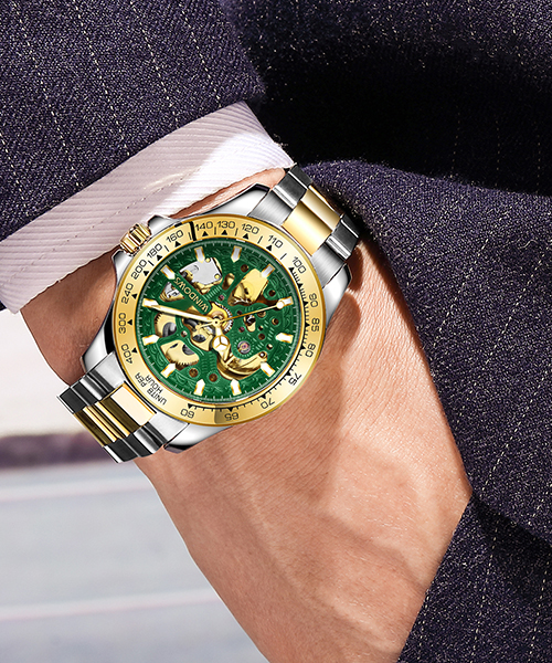 機械表批發(fā)款式全鏤空創(chuàng)意設計源頭廠家直供